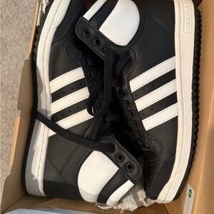 Adidas Black and White Sneakers